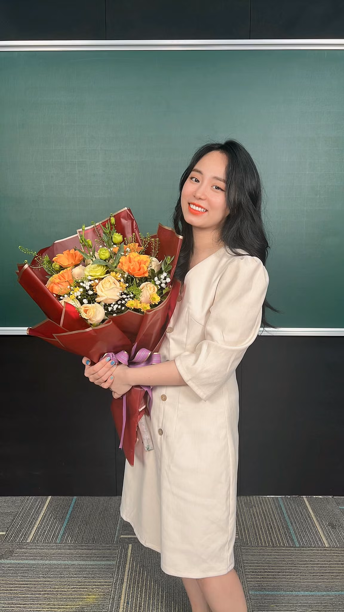 Xon xao thong tin co giao Minh Thu chia tay ban trai hot boy