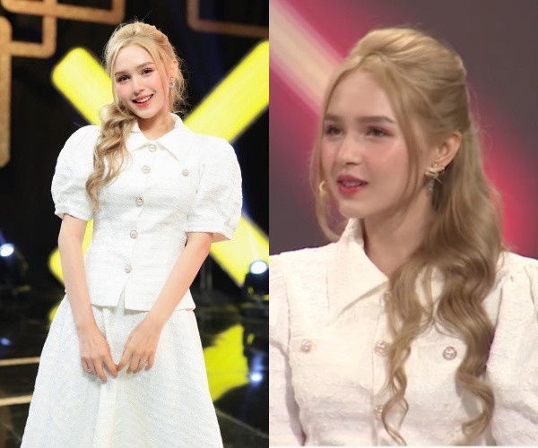 So với những hình ảnh trên mạng xã hội, nhan sắc ngoài đời của Xoài Non gần như không có điểm khác biệt. Dù ở góc máy nào, Xoài Non cũng chứng minh được phong độ sắc vóc "không phải dạng vừa" của mình.