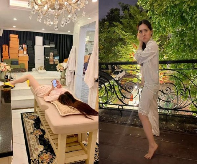 Ngoài vóc dáng cao ráo, nữ đại gia quận 7 còn sở hữu làn da căng bóng và trắng hồng, bởi vậy mỗi lần để mặt mộc Di Băng được khen tươi tắn không khác nhiều so với lúc trang điểm.