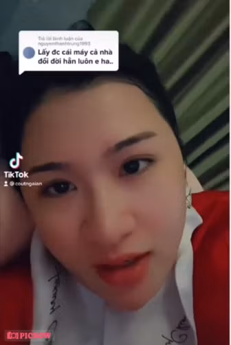 Trước đó, vợ Lộc Fuho từng lên tiếng đáp trả bình luận: "Lấy được cái máy (ám chỉ khả năng kiếm tiền) cả nhà đổi đời hẳn em ha" của một cư dân mạng nào đó.