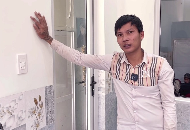 Được biết, đất xây nhà mà hai vợ chồng Lộc Fuho đang ở là đất ba mẹ cho.