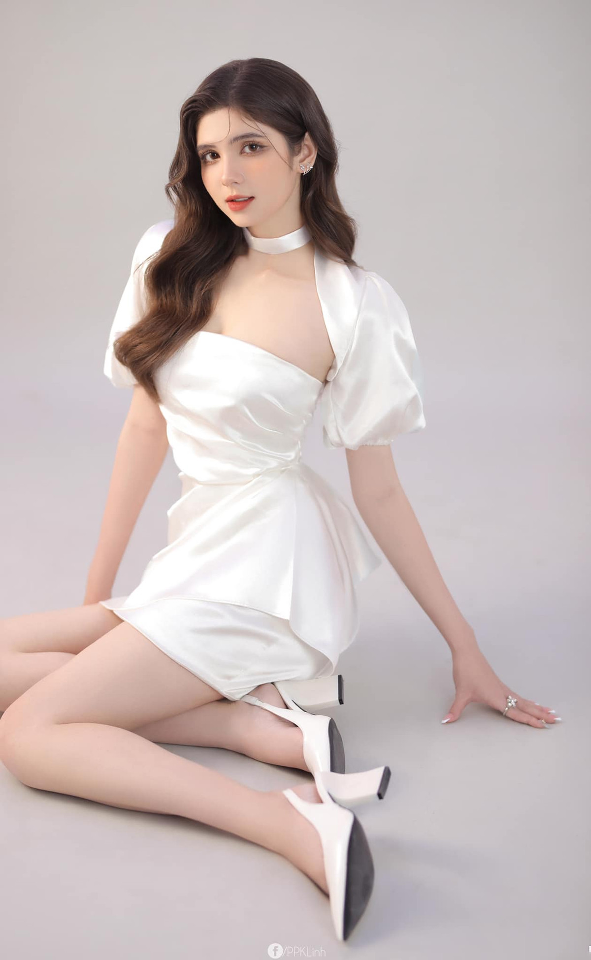 Xuân Mai luôn tự hào và cảm thấy may mắn khi được thừa hưởng mọi nét đẹp từ bố mẹ.