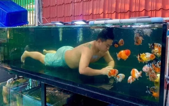 Bên cạnh đó, nhiều bà vợ còn ra tuyệt chiêu nhằm "xử đẹp" chồng vì quá đam mê cá mà quên luôn vợ con.