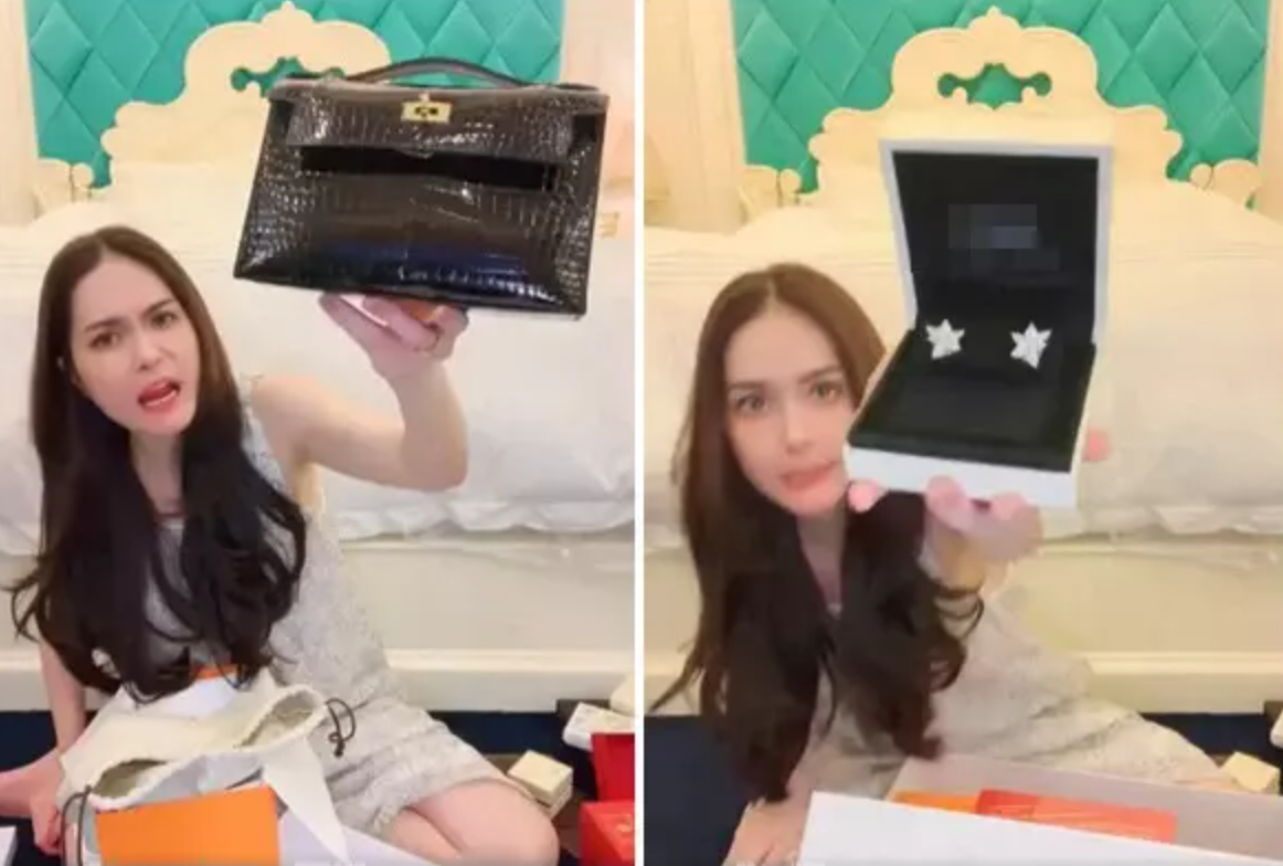 Đoàn Di Băng cho hay vừa mới tậu chiếc túi này giá 1,7 tỷ cách đây 3 ngày mà đã có người trả giá giúp cô lãi cả trăm triệu. Đây là món đồ cô mua nhân dịp 8/3.