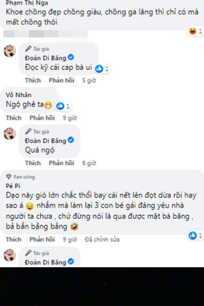 "Dạo này nhiều bà vui lắm. Gọi chồng tui cả ngày, có khi 12h đêm, 3h sáng. Lúc gọi anh ơi, anh à cực ngọt xong còn nói để em gửi hình cho anh coi. Rồi cuối cùng chốt lại là để xin tiền, dễ thương quá nhỉ? Chắc tôi chết rồi ha?", cô gay gắt.
