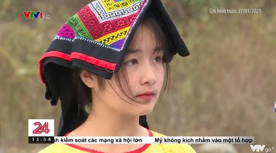 Theo thông tin ghi trên đoạn phỏng vấn thì cô bé tên Lương Thị An, đến từ huyện Mường Lát - Thanh Hóa.