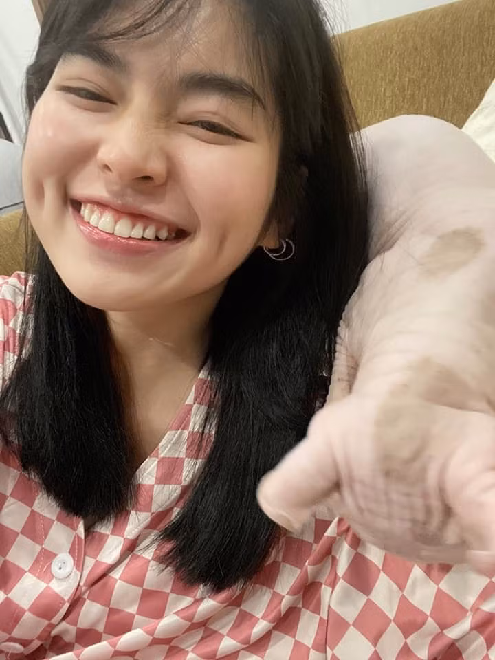 "Tui có đăng lên TikTok quay cho vui thôi kiểu tâm lý bị bệnh mà. FA rồi F0 vào trúng ngày 8/3 thì giả vờ khóc lóc, mè nheo vậy thôi, chứ F0 bây giờ bình thường mà. Có gì đâu. Chẳng qua là tui quay cho vui thôi. Mà mọi người làm quá. Tui đang ngoan ngoãn cách ly", Đỗ Khánh Vân giải thích.