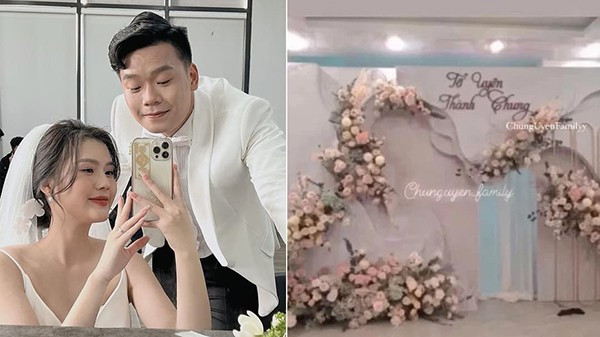 Trước khi cưới, Thành Chung và vợ đã xây xong căn nhà khang trang nằm trên mảnh đất sát nhà bố mẹ đẻ của Tố Uyên.