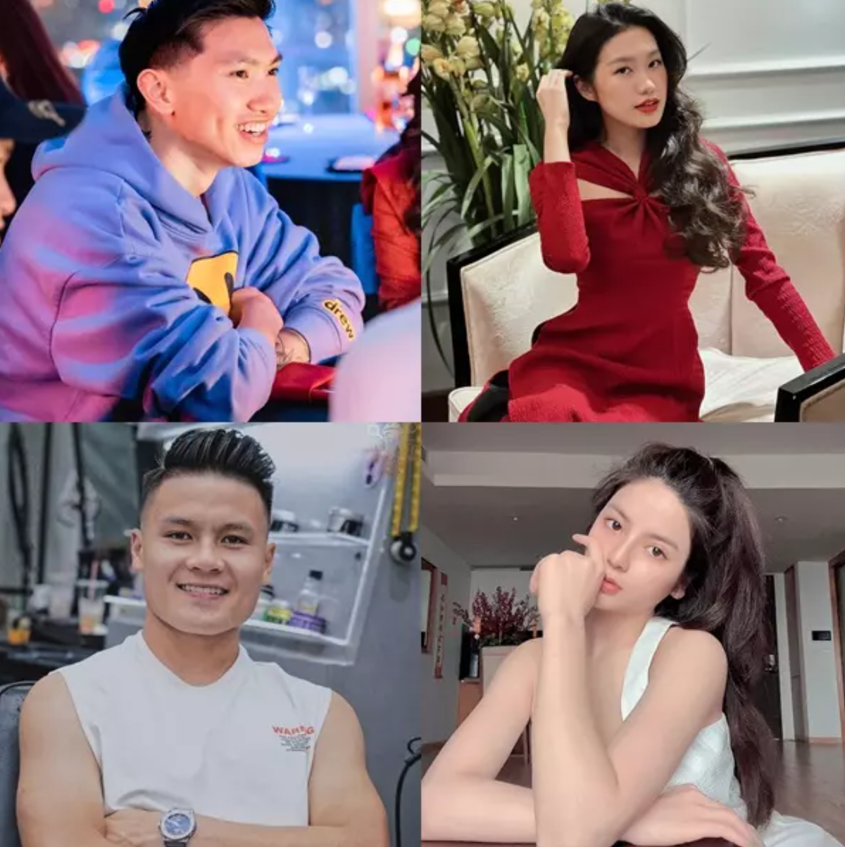 Chuyện tình Đoàn Văn Hậu và Doãn Hải My, Quang Hải và Chu Thanh Huyền được cho đã quá rõ ràng, chỉ có điều người trong cuộc chưa từng công khai.