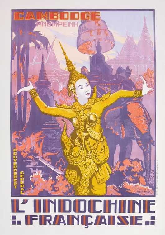 Nét đặc sắc của Phnompenh, Campuchia với những điệu múa Khmer, chùa tháp cổ kính cùng những chú voi diễu hành trong mùa lễ hội.