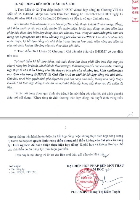 Gói thầu tại BV Hùng Vương - TPHCM: Yêu cầu HSMT làm khó nhà thầu? - Hình 2 Goi thau tai BV Hung Vuong - TPHCM: Yeu cau HSMT lam kho nha thau?-Hinh-2