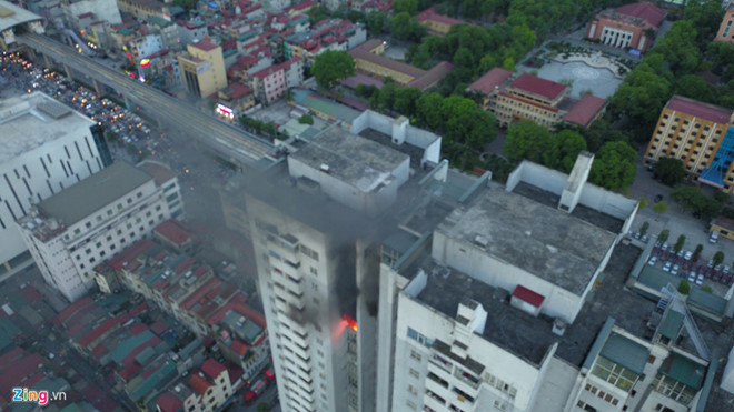 Chung cư Fodacon từng bị xử phạt liên quan đến an toàn PCCC.