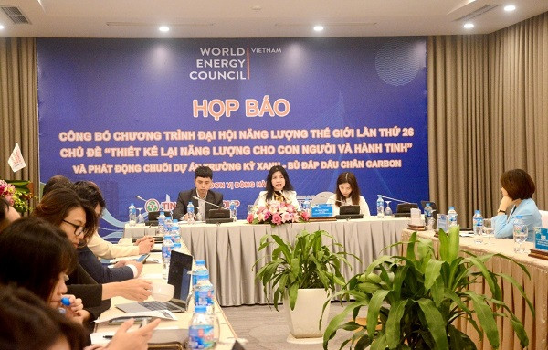 Cong bo hoat dong huong ung Dai hoi Nang luong the gioi