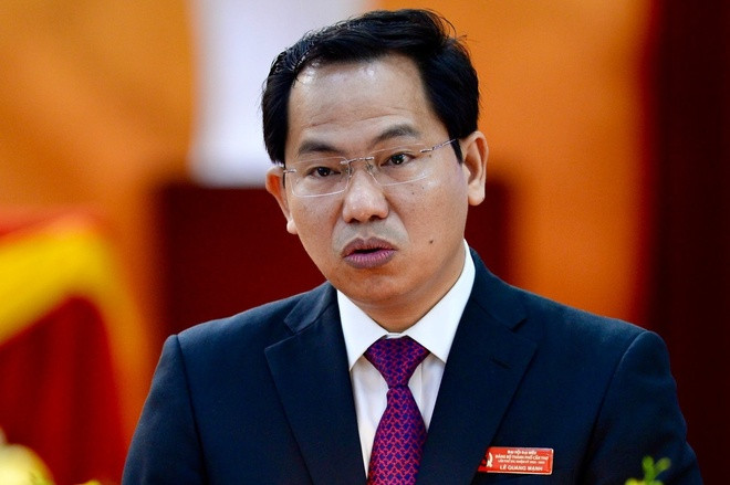  Bí thư Thành ủy Cần Thơ Lê Quang Mạnh làm Trưởng Ban Chỉ đạo TP Cần Thơ về Phòng, chống tham nhũng, tiêu cực. Ông Lê Quang Mạnh 48 tuổi; quê quán Hà Nội.