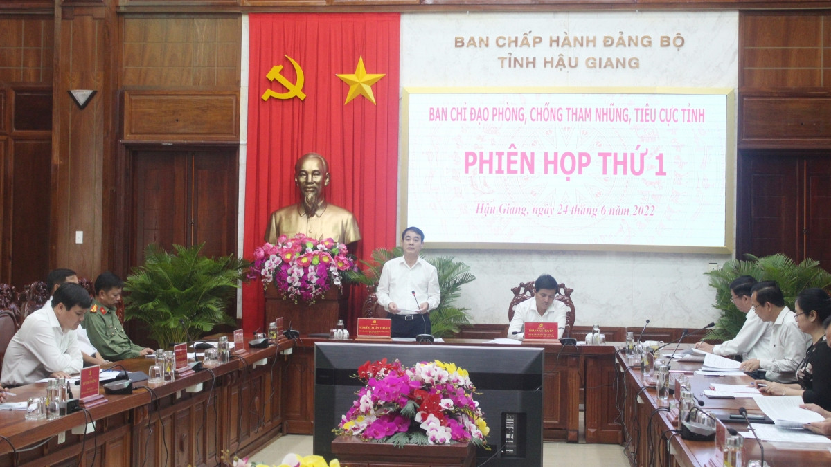  Bí thư Tỉnh ủy Hậu Giang Nghiêm Xuân Thành làm Trưởng Ban Chỉ đạo phòng, chống tham nhũng, tiêu cực tỉnh Hậu Giang. Ông Nghiêm Xuân Thành 52 tuổi; quê quán Vĩnh Phúc, nguyên Chủ tịch HĐQT Vietcombank.