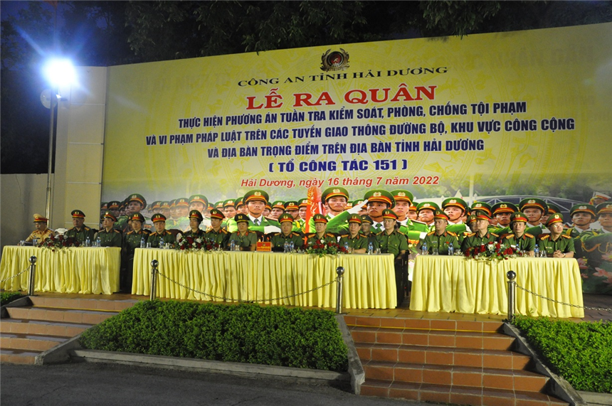 Tổ công tác 151 gồm 5 lực lượng gồm Cảnh sát giao thông, Cảnh sát hình sự, Cảnh sát ma túy, Cảnh sát cơ động, Cảnh sát quản lý hành chính, là lực lượng mạnh, tinh nhuệ, được trang bị đầy đủ vũ khí, công cụ hỗ trợ, phương tiện hiện đại, được sử dụng đồng bộ các biện pháp nghiệp vụ, tuần tra kiểm soát công khai khép kín địa bàn toàn tỉnh, chủ động phát hiện, ngăn chặn, trấn áp và bắt giữ ngay các loại tội phạm và các hành vi vi phạm pháp luật. 