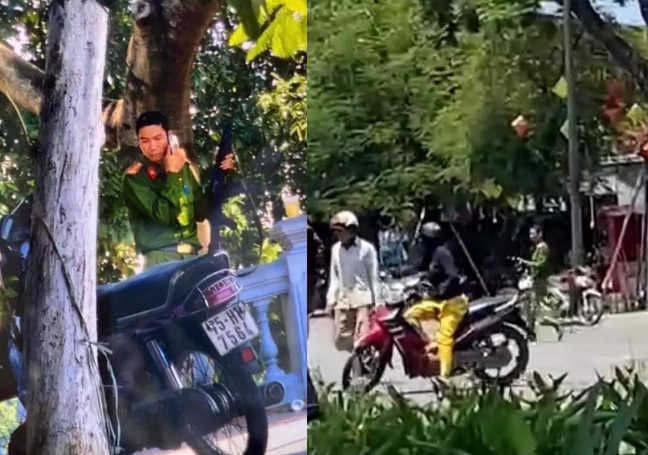 Ke no sung AK, cuop tiem vang tai Hue la can bo trai giam Binh Dien