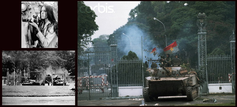 Trong sự nghiệp cầm máy của Fifi có nhiều bức ảnh nổi tiếng như trên đã nói nhưng đối với người Việt Nam thì tác phẩm nổi tiếng nhất của bà là bức hình chụp xe tăng húc đổ cổng Dinh Độc Lập ngày 30/4. Khi bà chụp bức hình này, trong Dinh còn một số phóng viên nước ngoài nhưng chỉ mình bà chụp được ảnh. Một phóng viên truyền hình ngồi cạnh bà nhưng không dám đưa máy lên quay vì sợ rằng những người lính từ xa không phân biệt được đó là máy quay phim hay là súng chống tăng.