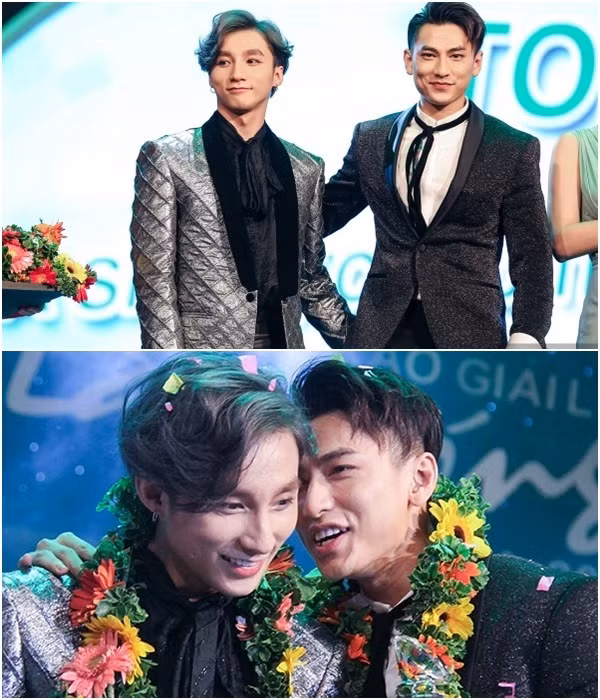 Khi được hỏi về Sơn Tùng, Isaac cho biết: "Đối với Isaac, Sơn Tùng là một người rất dễ thương và Isaac rất thích cách Sơn Tùng nói chuyện, gặp gỡ với Isaac. Chẳng thế mà rất nhiều ca sĩ đi trước tỏ thái độ hài lòng với chàng ca sĩ nhỏ tuổi này. Ảnh: Youtube.