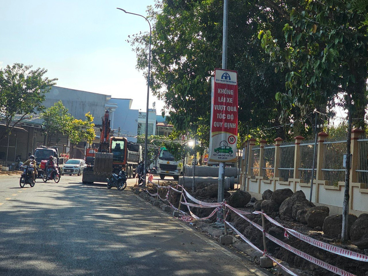 Cận cảnh DA nâng cấp vỉa hè nội ô 13 tỷ ở Định Quán - Hình 9 Can canh DA nang cap via he noi o 13 ty o Dinh Quan-Hinh-9