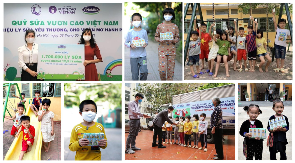 Vinamilk trao 10 ty va 1 trieu ly sua ho tro tre em-Hinh-5
