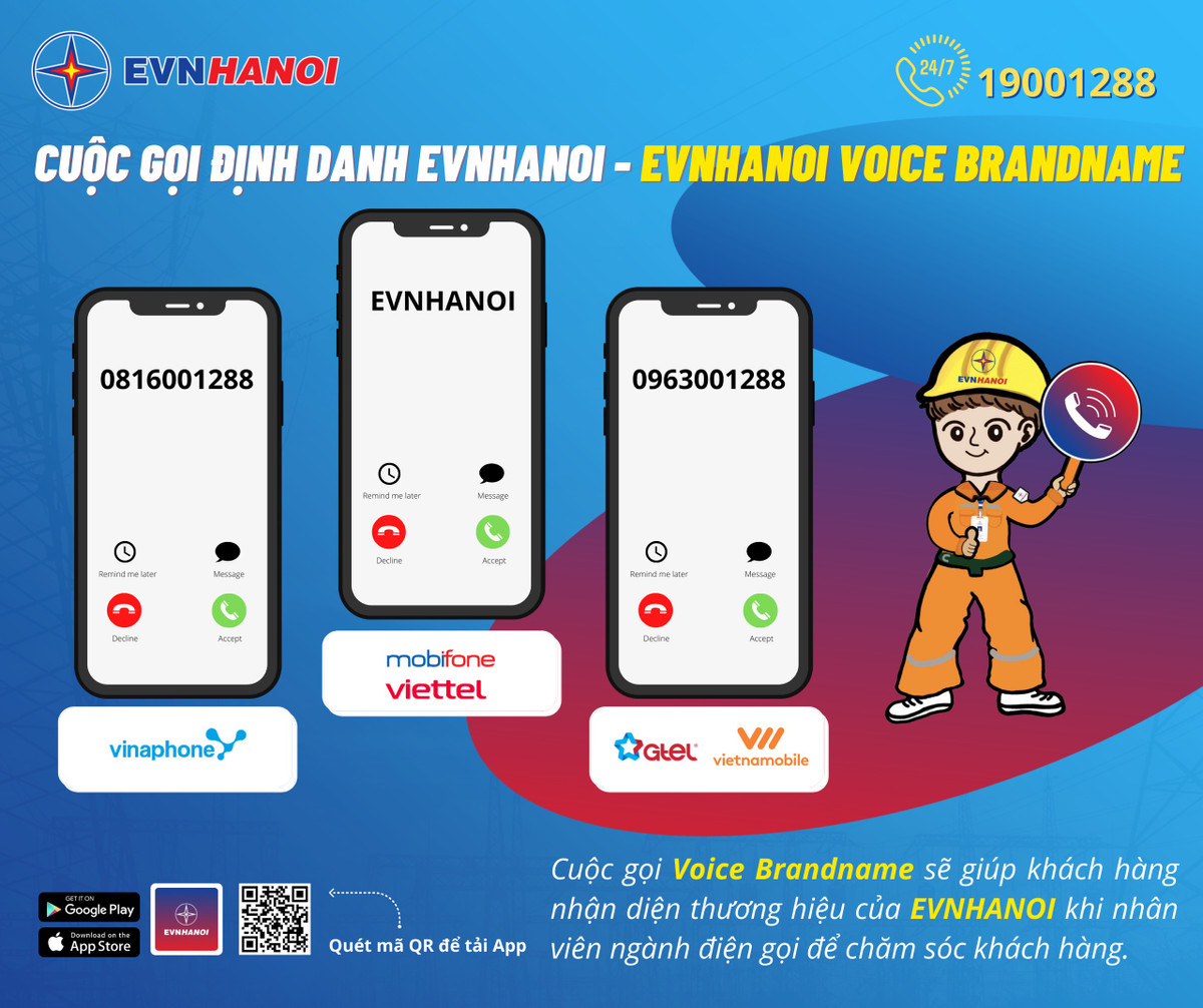 Ung dung he thong dinh danh cuoc goi (Voice Brandname) de lien lac voi khach hang