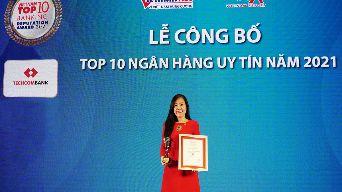Techcombank tiep tuc la ngan hang TMCP tu nhan uy tin nhat Viet Nam