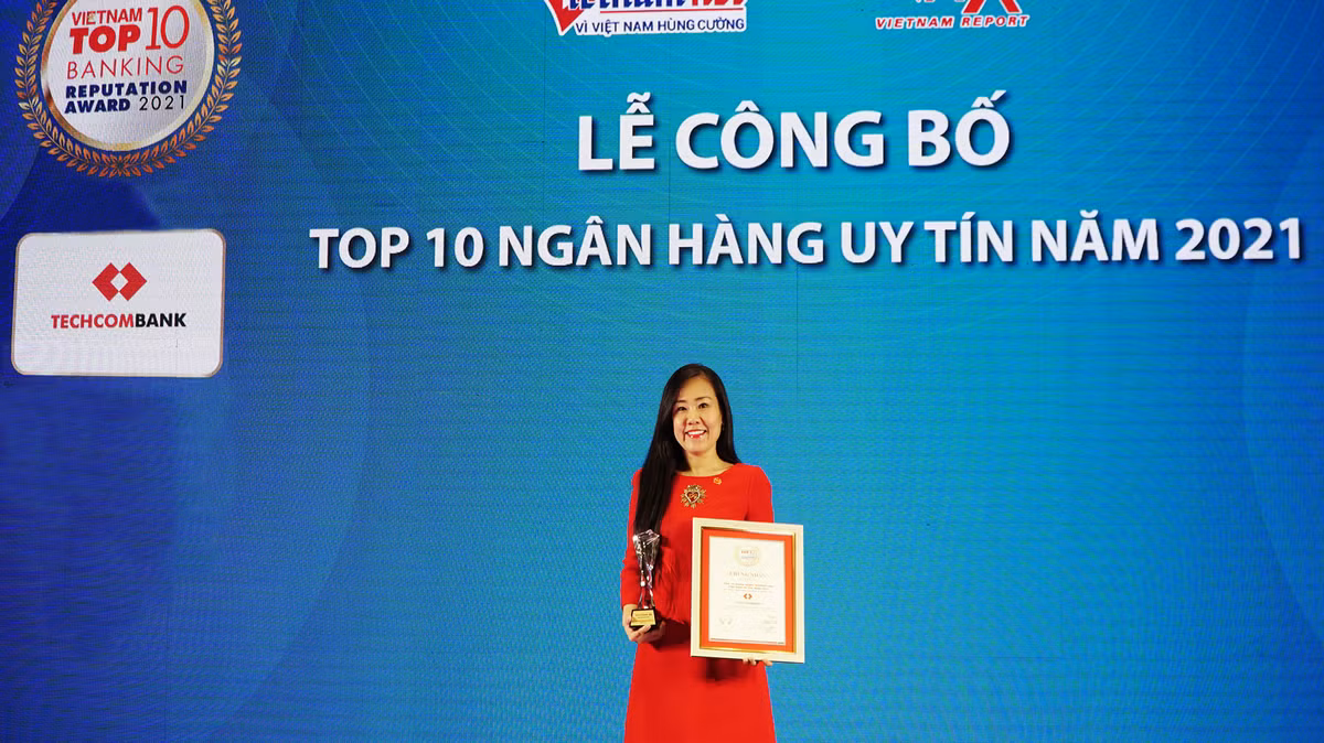 Techcombank tiep tuc la ngan hang TMCP tu nhan uy tin nhat Viet Nam