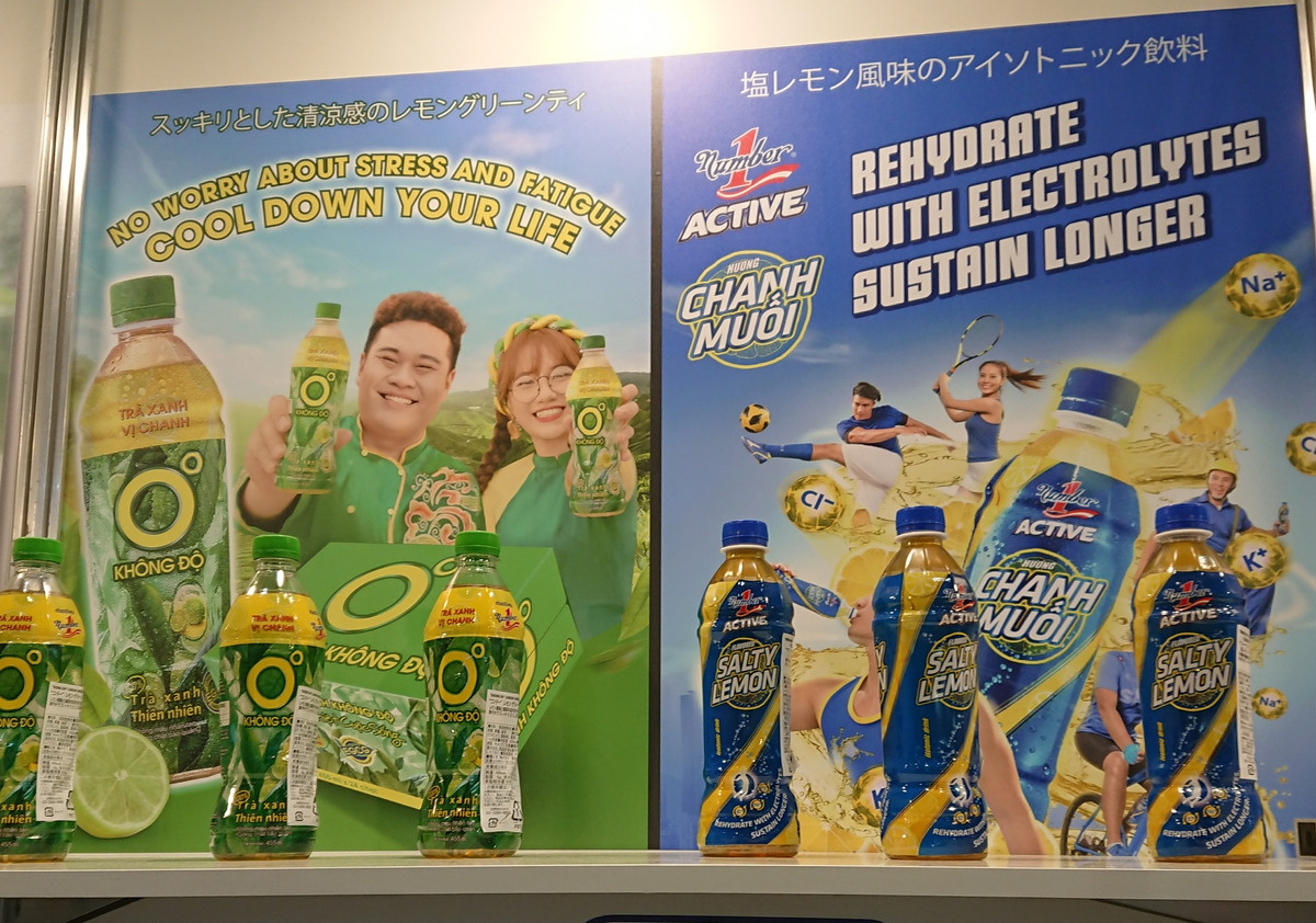 Thuong hieu nuoc giai khat Viet Nam xuat hien noi bat tai Foodex Japan 2021-Hinh-2
