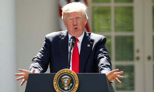 My chinh thuc rut khoi Hiep dinh Paris ve bien doi khi hau