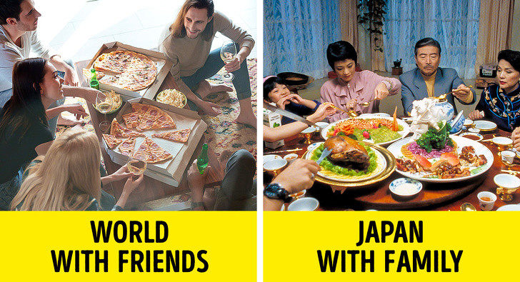 Hiếm khi người Nhật mời khách đến nhà chơi. Mọi cuộc gặp gỡ thường diễn ra ở nơi công cộng. Người dân nước này sẽ không đến thăm nhà nhau khi không có lý do đặc biệt nào.