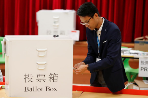 Tính đến sáng 25/11 (giờ địa phương), các ứng cử viên ủng hộ phe dân chủ ở Hong Kong chiếm đa số với hơn 300 trên 452 ghế.