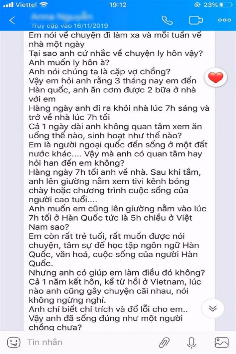 He lo tin nhan cuoi cung nghi cua co dau Viet gui chong Han truoc khi bi sat hai-Hinh-4