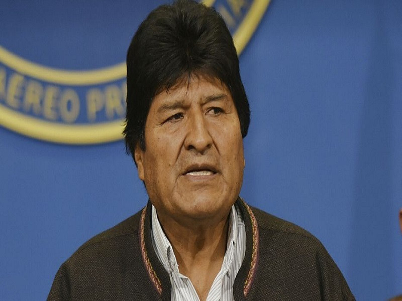 Hôm 10/11, Tổng thống Bolivia Evo Morales tuyên bố từ chức sau khi mất đi sự ủng hộ của quân đội và cảnh sát nước này trong bối cảnh các cuộc biểu tình phản đối ông bùng phát dữ dội. Ảnh: FN. 