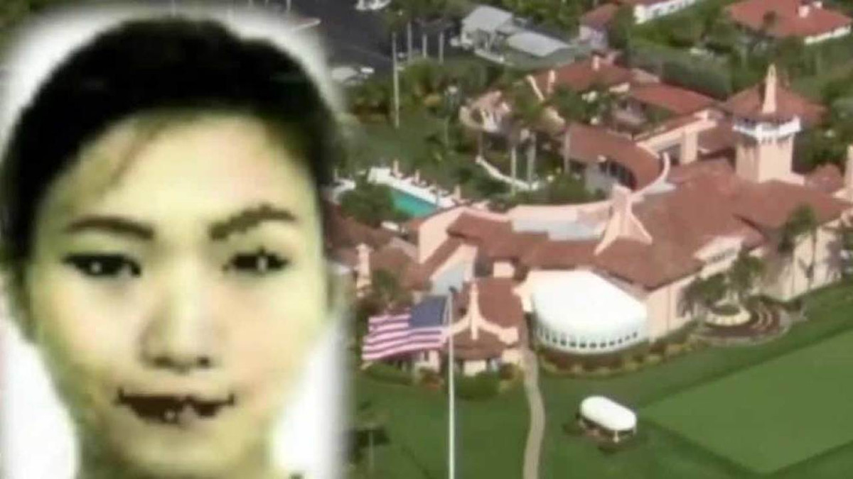 Như tin tức đã đưa, Yujing Zhang bị bắt vào tháng 3/2019 khi đi vào Câu lạc bộ Mar-a-Lago thuộc sở hữu của Tổng thống Trump. Ảnh: WPTV.