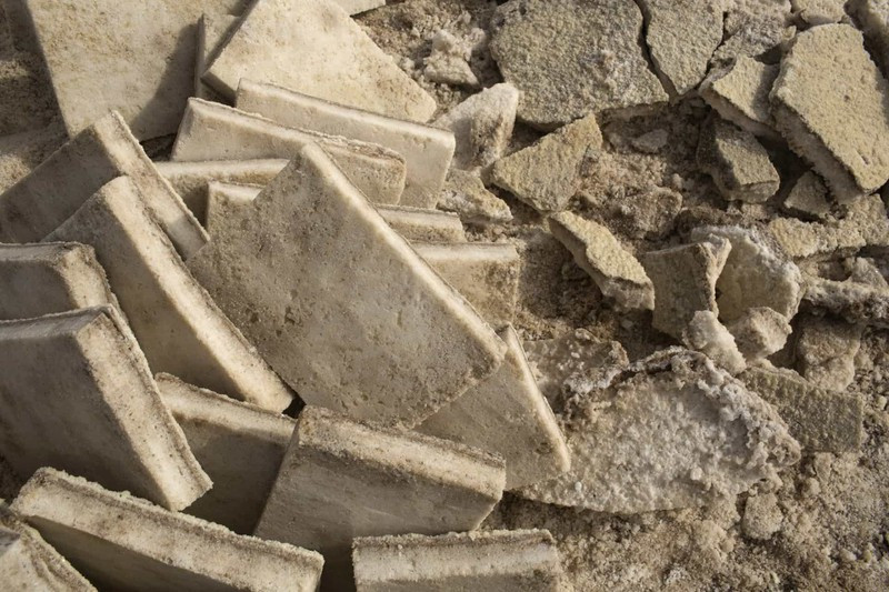 Những tảng muối ở Danakil - nguồn tài nguyên quý giá tại nơi nóng nhất hành tinh.