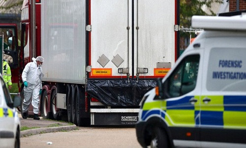 Tai xe xe tai cho 39 nan nhan o Anh nhan toi buon nguoi