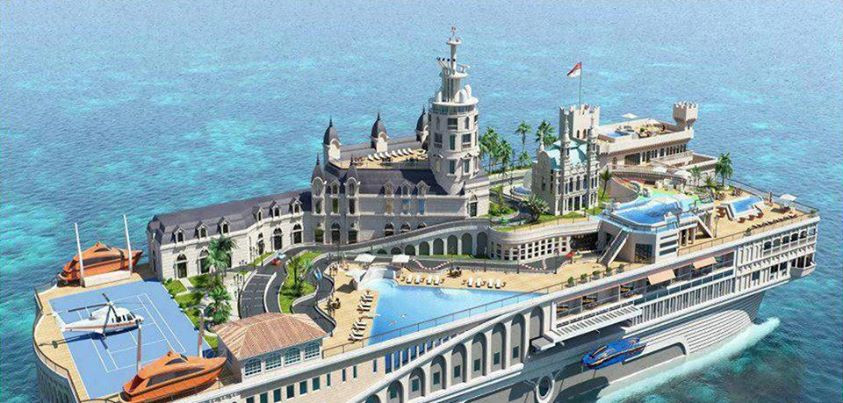 Streets of Monaco là một chiếc du thuyền sang trọng trị giá hàng tỷ đô la khác được thiết kế và sản xuất bởi Yacht Island Design. Du thuyền này là bản sao nổi của thành phố Monaco.