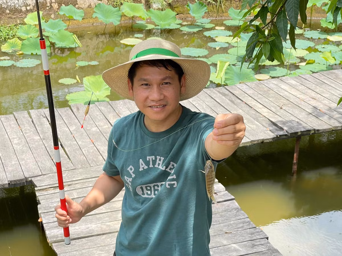 Khong gian “que” giua pho trong nha ca si Trong Tan