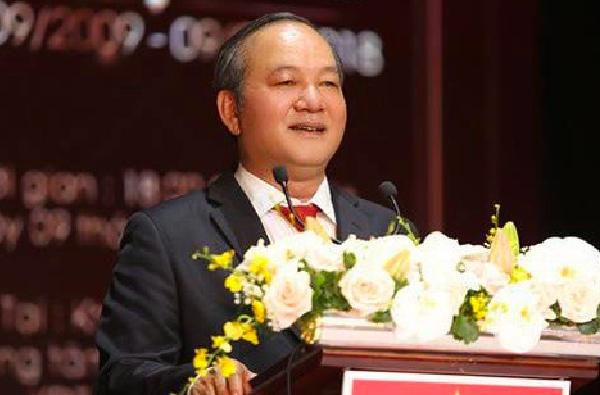 Đại gia Phú Cường tên thật là Nguyễn Việt Cường - Chủ tịch HĐQT Tập đoàn Phú Cường, chuyên kinh doanh về nuôi và xuất khẩu thủy sản. Ảnh: Dân Việt