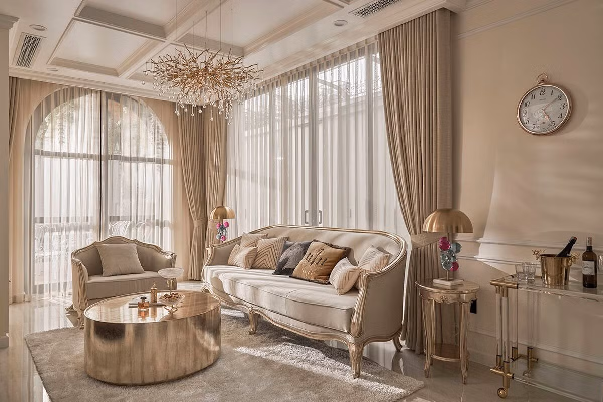 Bên trong nhà là nội thất hiện đại và tinh tế. Ảnh: FBNV