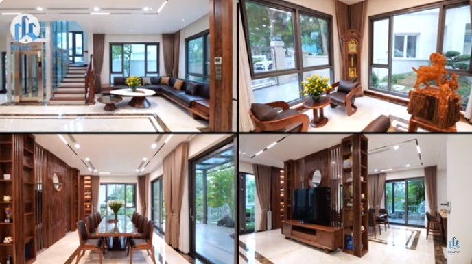 Đặc biệt, căn nhà có tới 4 mặt thoáng. Nhờ vậy, ở bất cứ góc nào nào trong nhà, gia chủ cũng có thể nhìn ra không gian tuyệt đẹp bên ngoài.