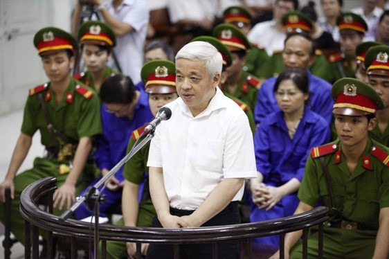 Tháng 8/2012, “bầu” Kiên bị Cơ quan cảnh sát điều tra Bộ Công an bắt giữ để làm rõ hành vi "cố ý làm trái", liên quan đến các hoạt động kinh tế. Ảnh: Baotintuc