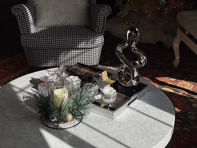 Từng góc trong nhà đều được nữ ca sĩ bài trí đẹp mắt.