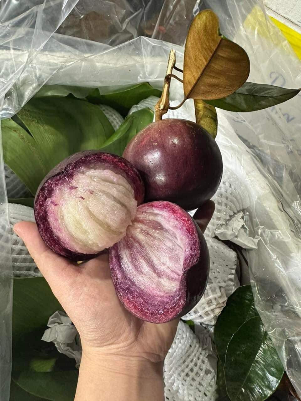 Tại Mỹ, có thời điểm vú sữa Việt Nam được bán với mức giá gần 500.000 đồng/kg. Ảnh: Facebook