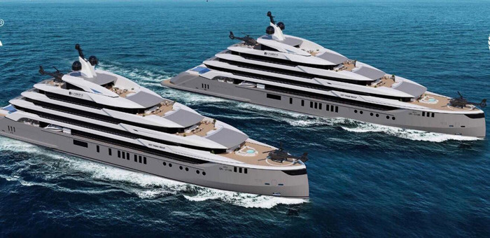 Theo Vietnamnet, sau chưa đầy 2 năm kể từ ngày khởi công, Tập đoàn Việt Thuận của đại gia Trịnh Trung Uý sắp đưa chiếc du thuyền đầu tiên mang tên Essence Grand 1 vào khai thác. Chiếc du thuyền thứ hai Essence Grand 2 sẽ được đơn vị thi công bàn giao trong vài tháng tới. Ảnh: Vietnamnet