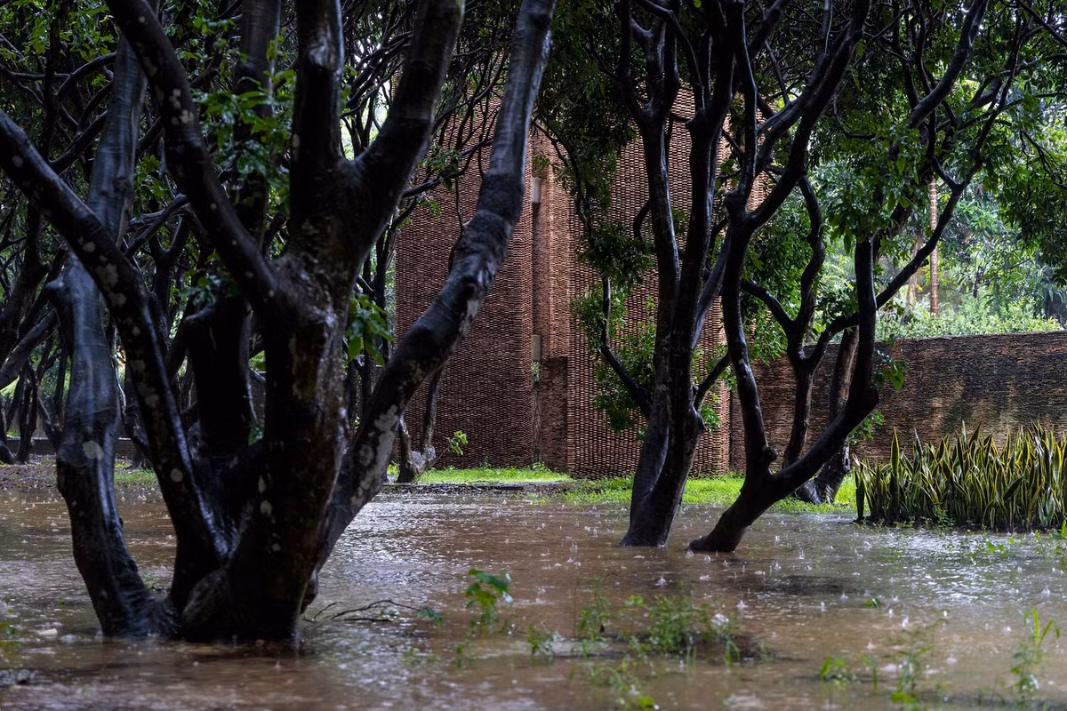 Bảo tàng Đạo Mẫu của nam nghệ sĩ sở hữu cảnh quan xanh tuyệt vời. Nguồn ảnh: Triệu Chiến