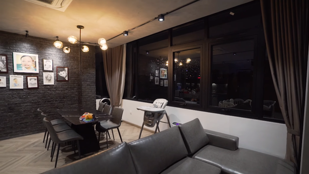 Ngôi nhà của Độ Mixi 7 tầng và mỗi tầng lại có một không gian hoàn toàn khác nhau.