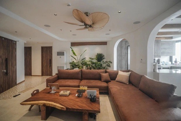 Đáng chú ý, riêng tiền chi cho nội thất trong nhà đã lên tới 6 tỷ đồng. Ảnh: Facebook