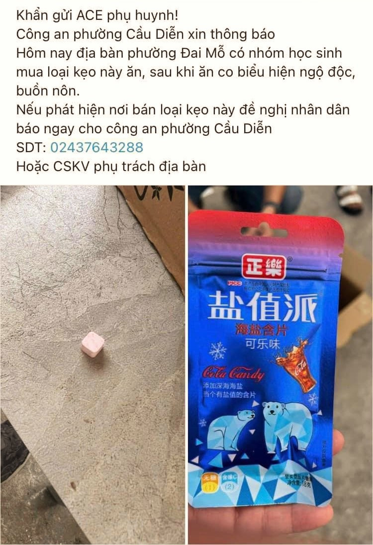 Xon xao keo 'la' ban o cong truong chua chat ma tuy: So GD&DT Ha Noi chi dao khan